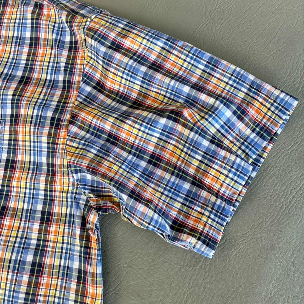 Wrangler George Strait Cowboy Cut Plaid Western Shirt Mens 4XL MGSB128 - Picture 9 of 14